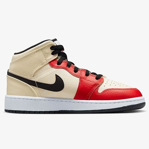 ナイキ エア ジョーダン 1 ミッド SS GS 23㎝ DV7012-100 NIKE AIR JORDAN 1 MID SS （GS) 子供 キッズ 子供用 女性 _画像3