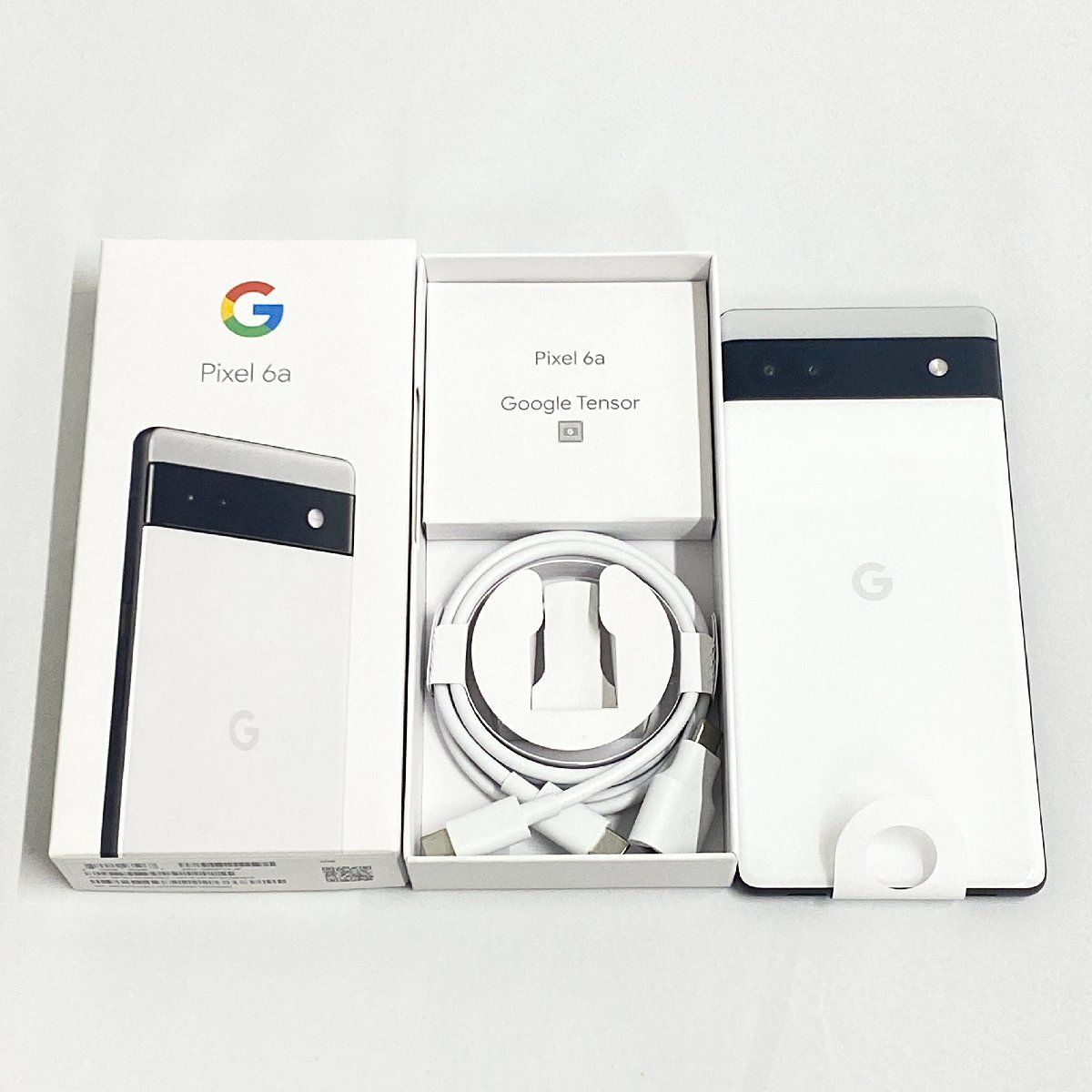 衝撃価格】 【１円スタート!】Google Pixel 6a Chalk☆128GB☆au☆SIM