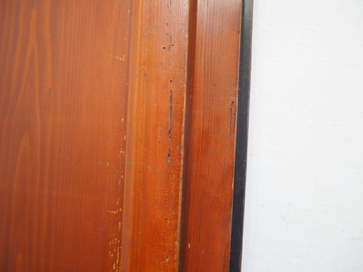 taP0290*[H176cm×W81~90cm]×4 sheets * retro taste ... old wooden wooden door * old fittings sliding door sash old Japanese-style house peace . natural wood seat antique N pine 