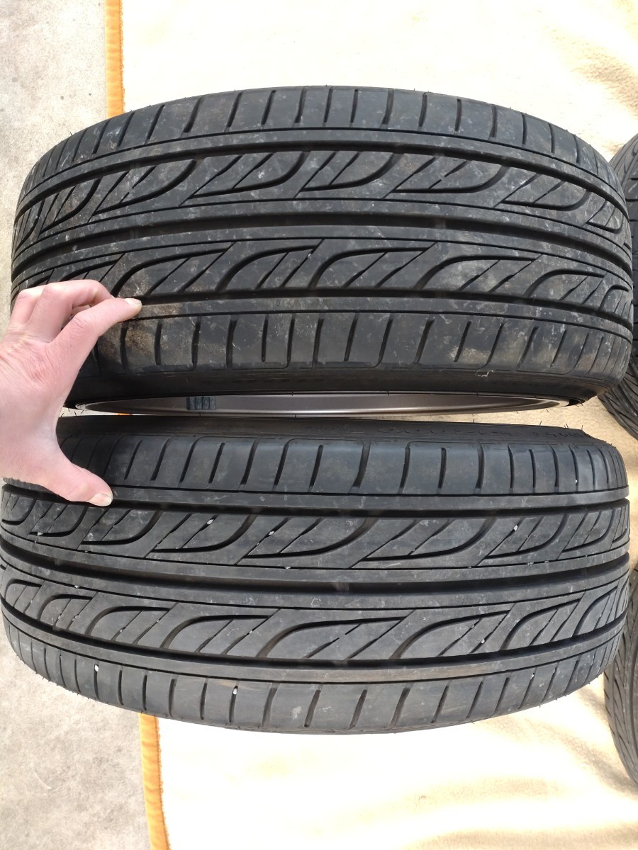 ENKEI エンケイ PF07 19インチ 8J +45 114.3 4本通し 225/35R19 LS2000_画像7