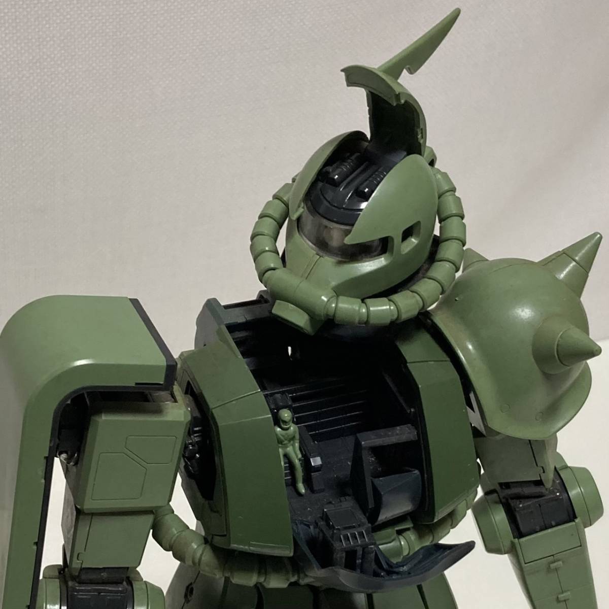 TF5未組立1/60中古キャラホビ組立品2008限定版MS-06FザクⅡZAKU2バンダイ+ウエポンズBANDAIガンプラまとめアニメーションカラーVerガンプラ_画像9