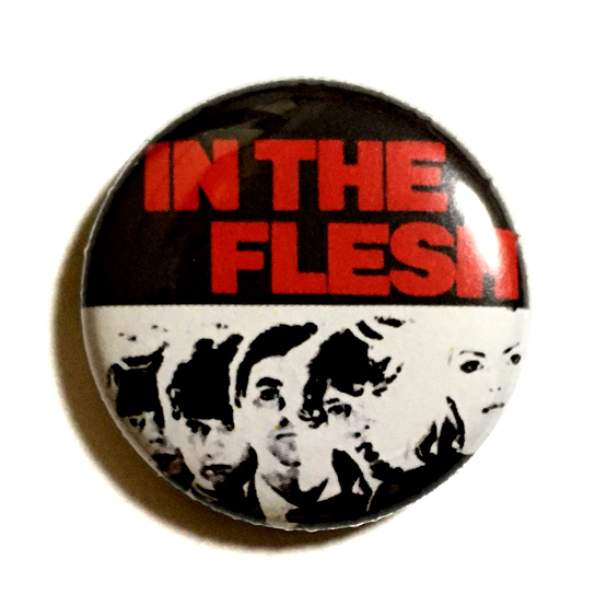 25mm 缶バッジ Blondie ブロンディ In The Flesh Deborah Harry デボラハリー Power Pop Punk_画像1