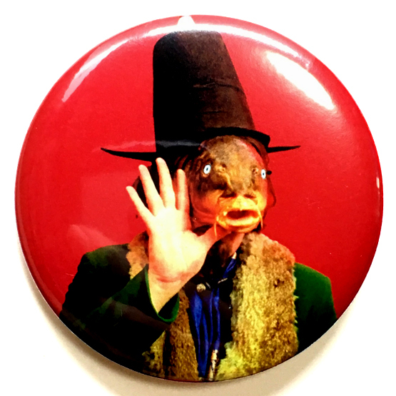 デカ缶バッジ 58mm Captain Beefheart Trout Mask Replica キャプテンビーフハート トラウトマスクレプリカ FRANK ZAPPA_画像1