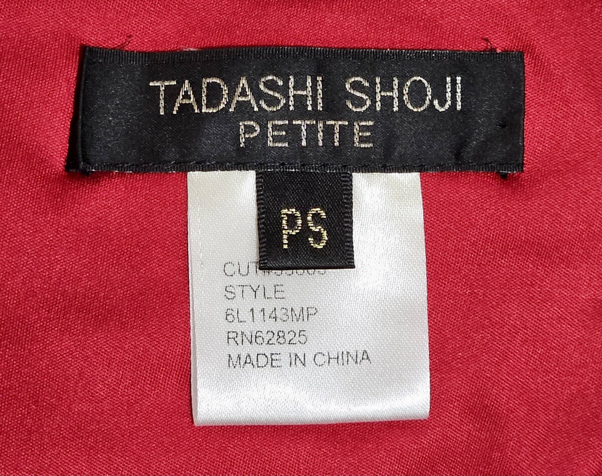 TADASHI SHOJI　タダシショージ　RED　ワンピース　「PS 」/ ９号程度