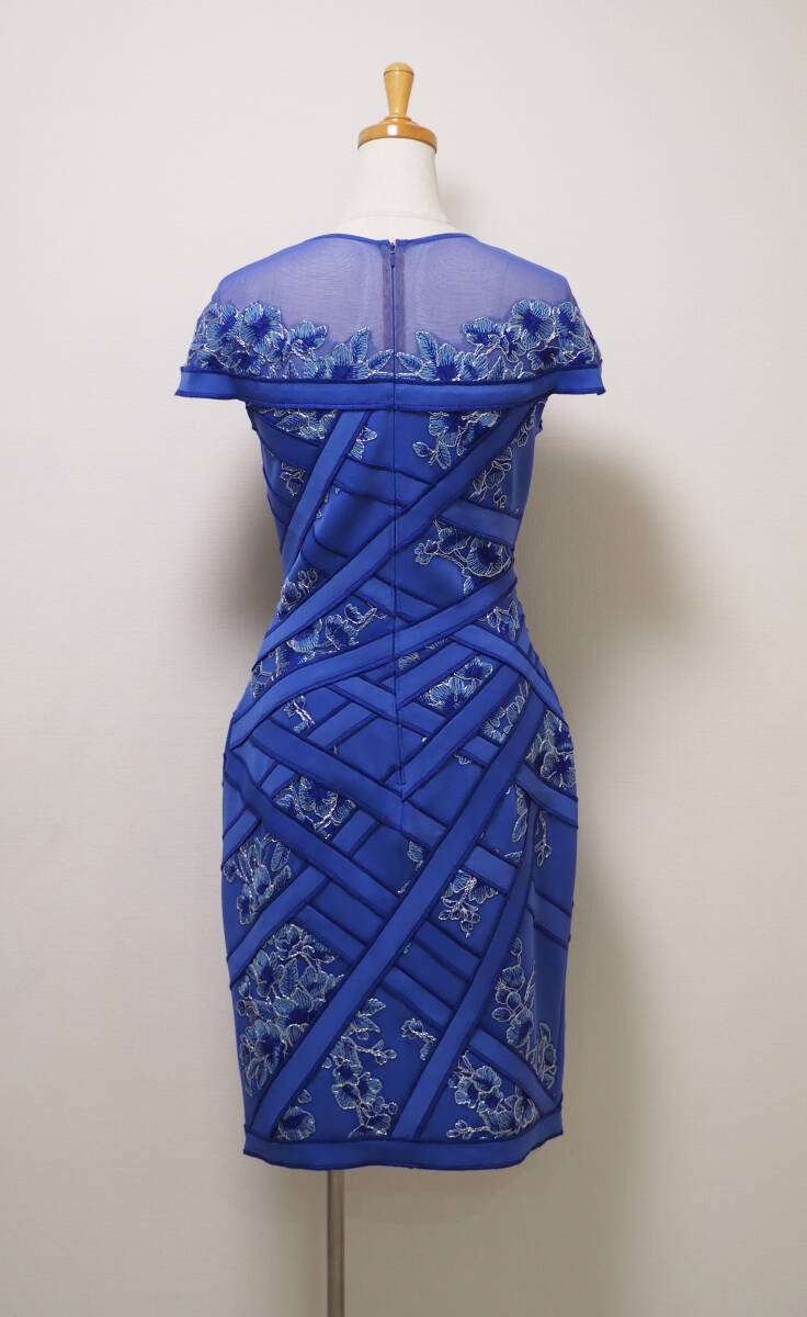 TADASHI SHOJI　タダシショージ　BLUE　ワンピース　「４ 」/ ９号程度_画像3