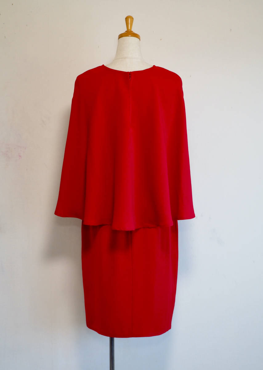 TADASHI SHOJI　タダシショージ　RED　ワンピース　「２ 」/ ９号程度_画像5