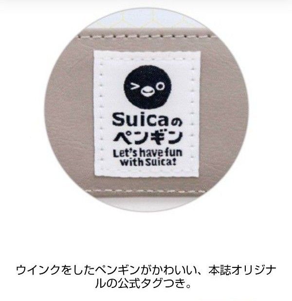 Suicaペンギン　カードケース　黒 & グレー　定期券ケース　ムック本付録　スイカペンギン　JR　鉄道 グッズ　(未使用)