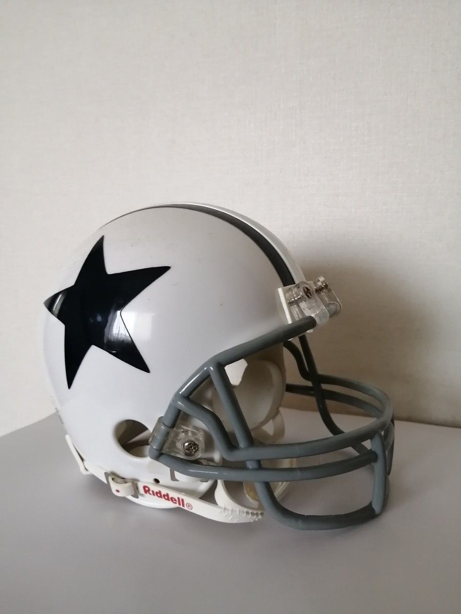NFL ダラスカウボーイズ　Dallas　cowboysミニヘルメット　美品　アメリカンフットボール　_画像2