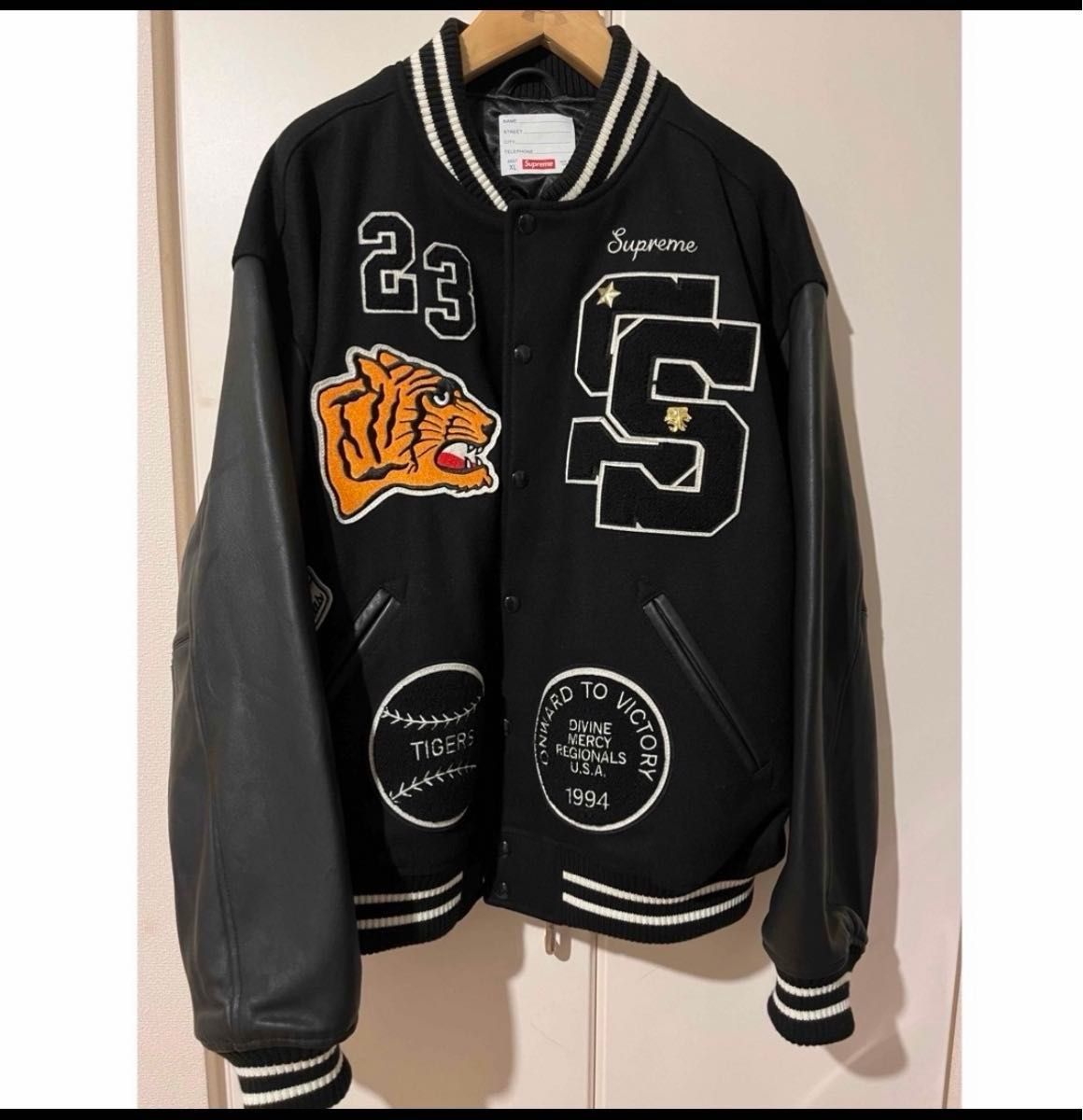 Supreme Tiger Varsity Jacket Black Large シュプリーム Supreme Tiger Varsity Jacket Black Large シュプリーム