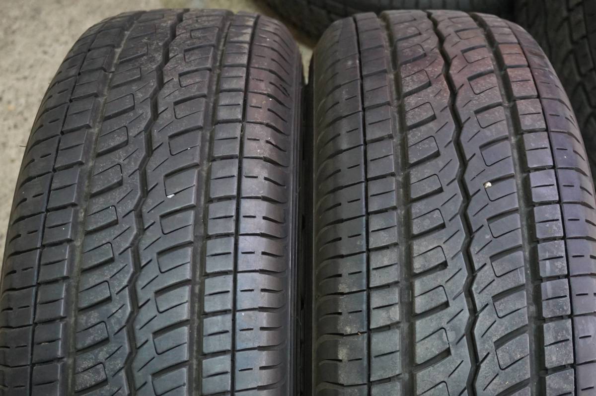 深溝 ホワイトレター TOYO H20 215/65R16 109/107R WEDS KEELER 6.5J +38 PCD139.7 200系 ハイエース レジアスエース *440n_画像3