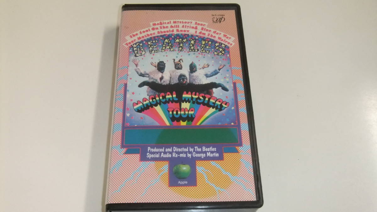 ザ・ビートルズTHE BEATLES MAGICAL MYSTERY TOUR 日本語字幕版　歌詞解説付き中古ＶＨＳ即決_画像1