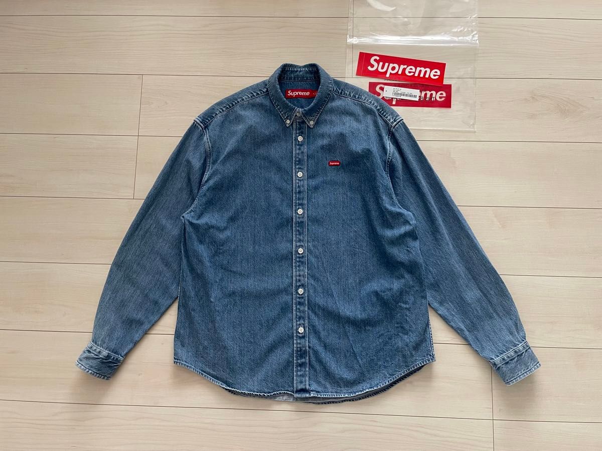 Supreme 23fw Small Box Shirt Denim デニムシャツ S|Yahoo Supreme 23fw Small Box Shirt Denim デニムシャツ S|Yahoo