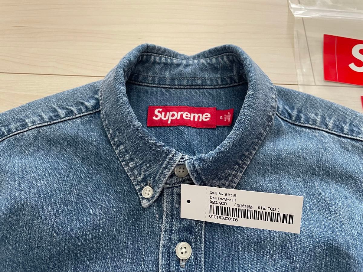 Supreme 23fw Small Box Shirt Denim デニムシャツ S|Yahoo Supreme 23fw Small Box Shirt Denim デニムシャツ S|Yahoo