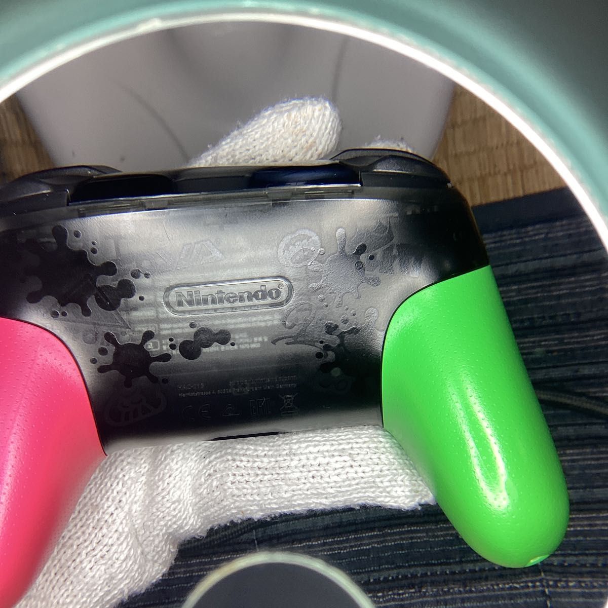 Nintendo Switch Proコントローラー プロコン スプラトゥーン2 動作確認済【初期保証有】
