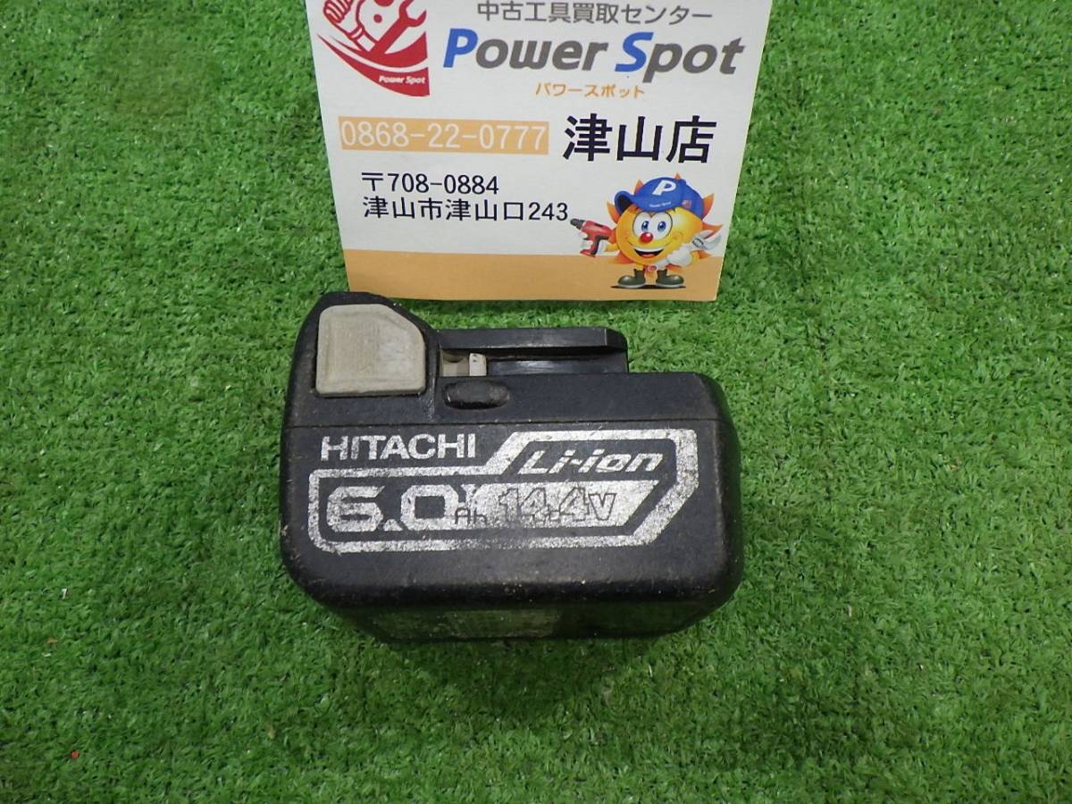 日立 バッテリー BSL1460 大工道具 14.4Ｖ 6.0Ah 電動工具 リチウムイオン電池 現状渡し品 中古品 240209_画像1