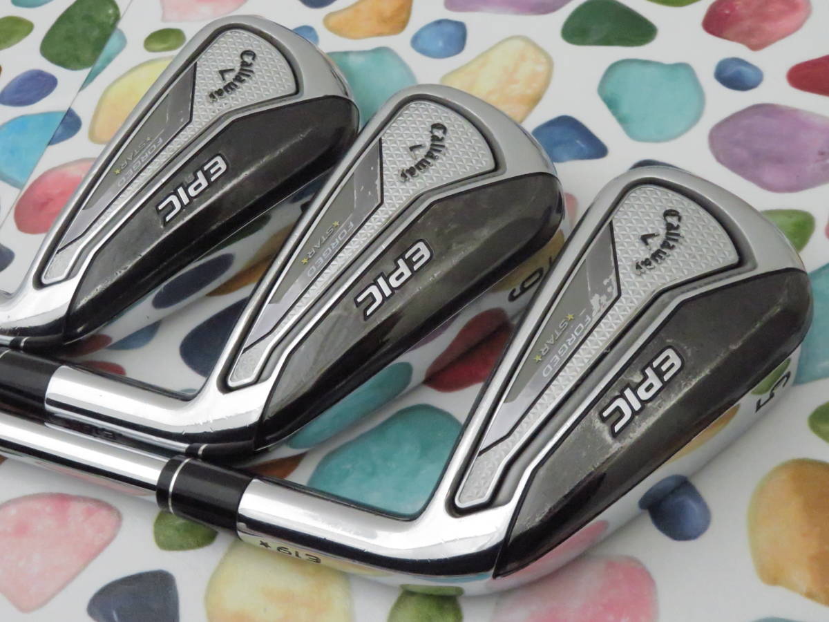 キャロウェイ　エピック　フォージド　スター EPIC FORGED STAR 5-PW 6本セット 純正 NS PRO 950GH neo S_画像2