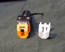 テクニクス　EPC－270C　280C（および同形状）カートリッジ用針カバー　３Dプリンタで独自に制作　白とオレンジ各1個　送料込み_画像2