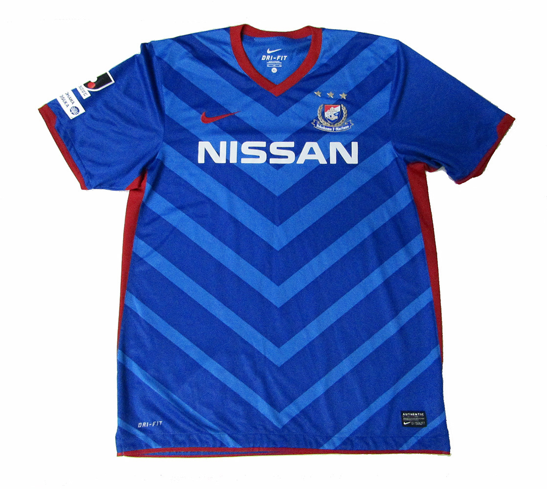 NIKE ナイキ J.LEAGUE Yokohama FMarinos サッカー ゲームシャツ XL 中古品