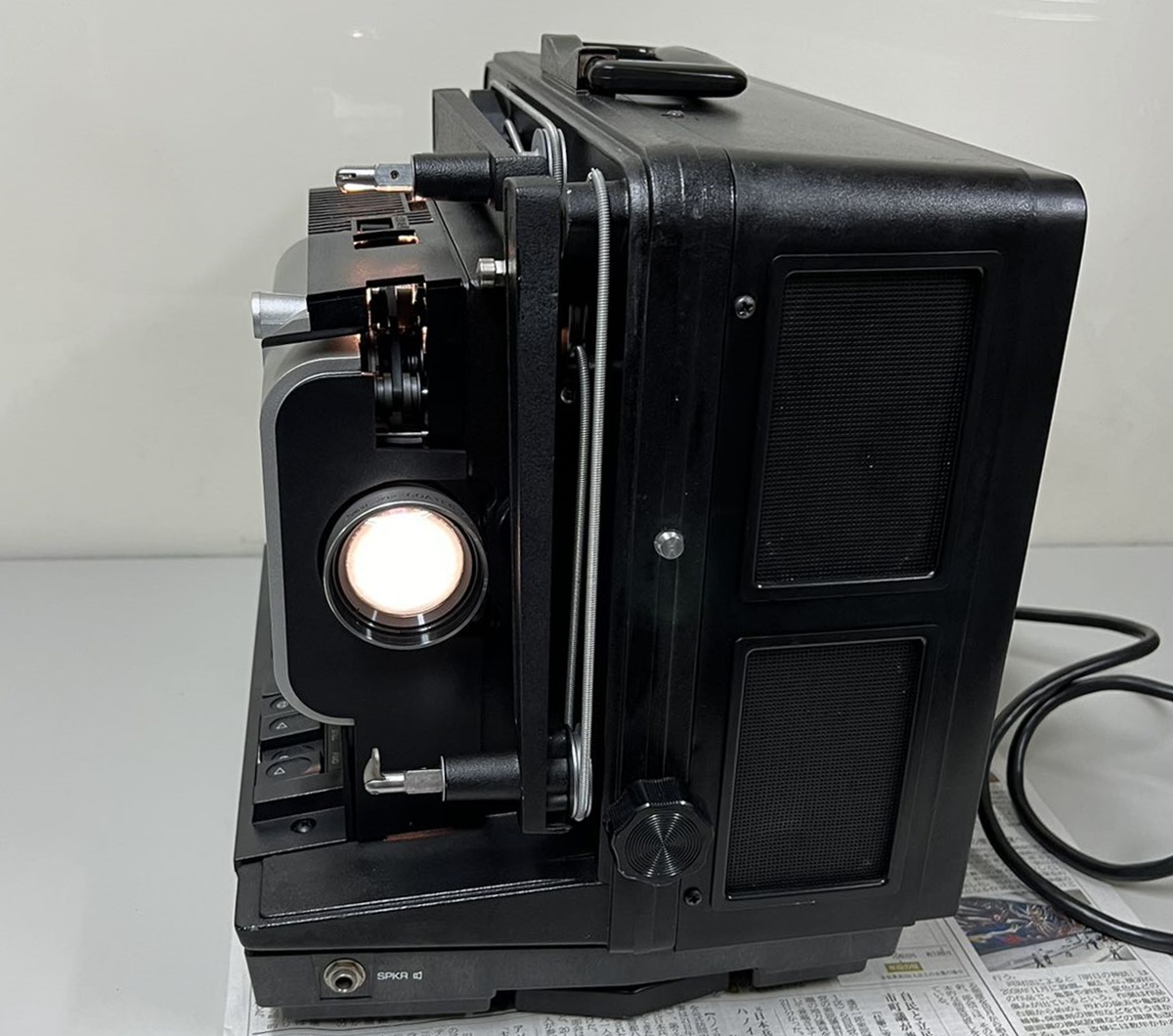 稀少TELEX INSTALOAD/XL 映写機 USA製　通電確認のみ　現状品_画像4