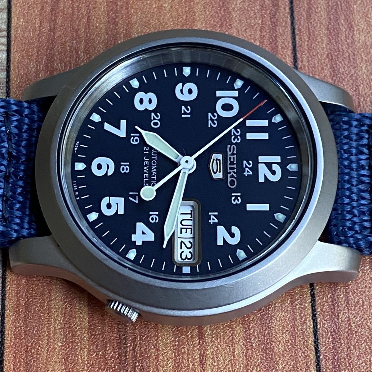 セイコー5 ミリタリーウォッチ SEIKO 5 インポート自動巻 セイコー5 ミリタリーウォッチ SEIKO 5 インポート自動巻