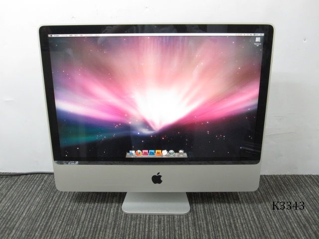 K3343L Apple アップル iMac A1225 通電OK ジャンクの画像1