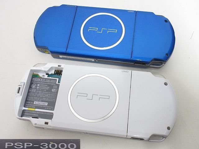 S2923R SONY PSP-3000 本体のみ 2個セット ジャンク 部品取り用に！_画像1