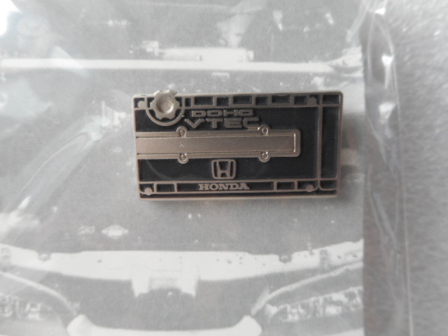 ホンダ ピンズコレクション VTEC オフラインミーティング限定 B18Cヘッドカバー 黒の画像2