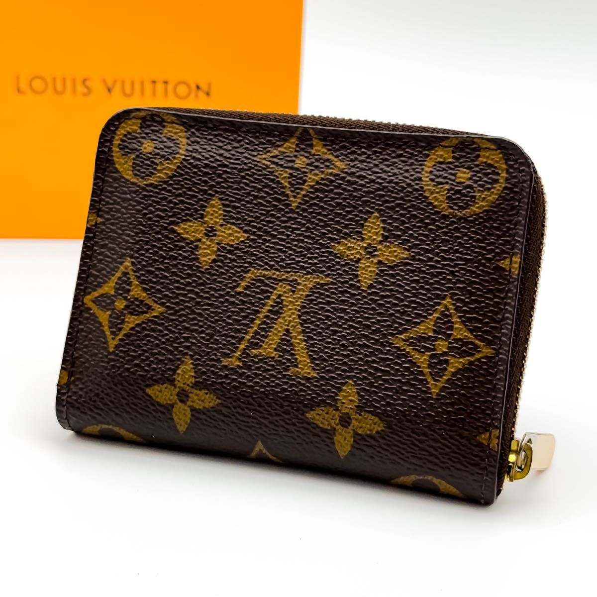 【極美品】LOUIS VUITTON ルイヴィトン モノグラム ジッピー コインパース 小銭入れ 定期入れ 財布