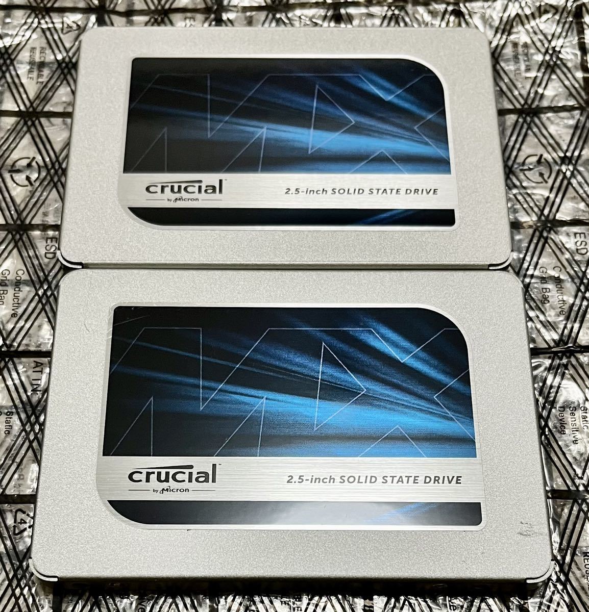 ☆★☆Crucial MX500 CT2000MX500SSD1(2TB,2.5インチ,Serial ATA3) 2個セット★☆★_画像1