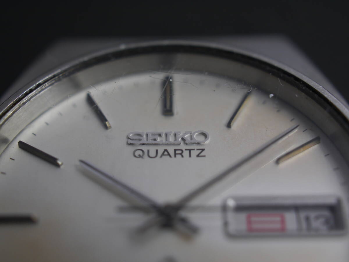 セイコー SEIKO TYPE Ⅱ クォーツ 3針 デイデイト 7123-7000 男性用 メンズ 腕時計 W975 稼働品_画像3