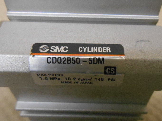 SMC 薄形シリンダー CDQ2B50-50DM 複動 片ロッド エアシリンダ_画像4
