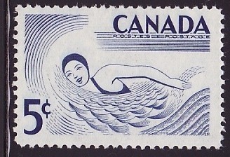 ca011 カナダ 水泳_画像1