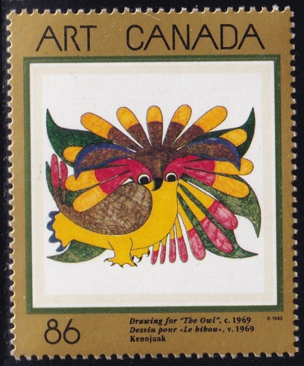 ca241 カナダ 1993 美術 #1466_画像1