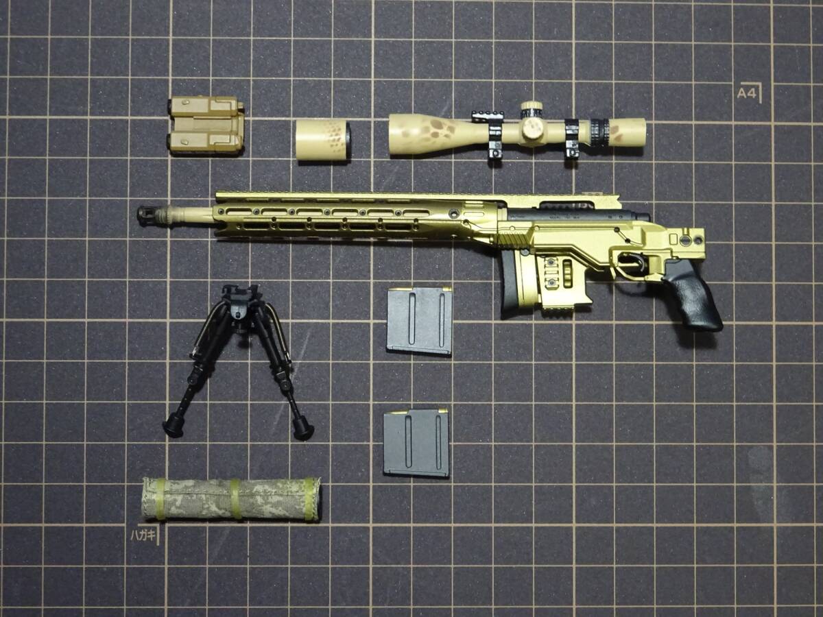 EASY&SIMPLE　E&S　1/6　XM2010　スナイパーライフル　狙撃銃　ミリタリー　装備　ルーズ　パーツ_画像2