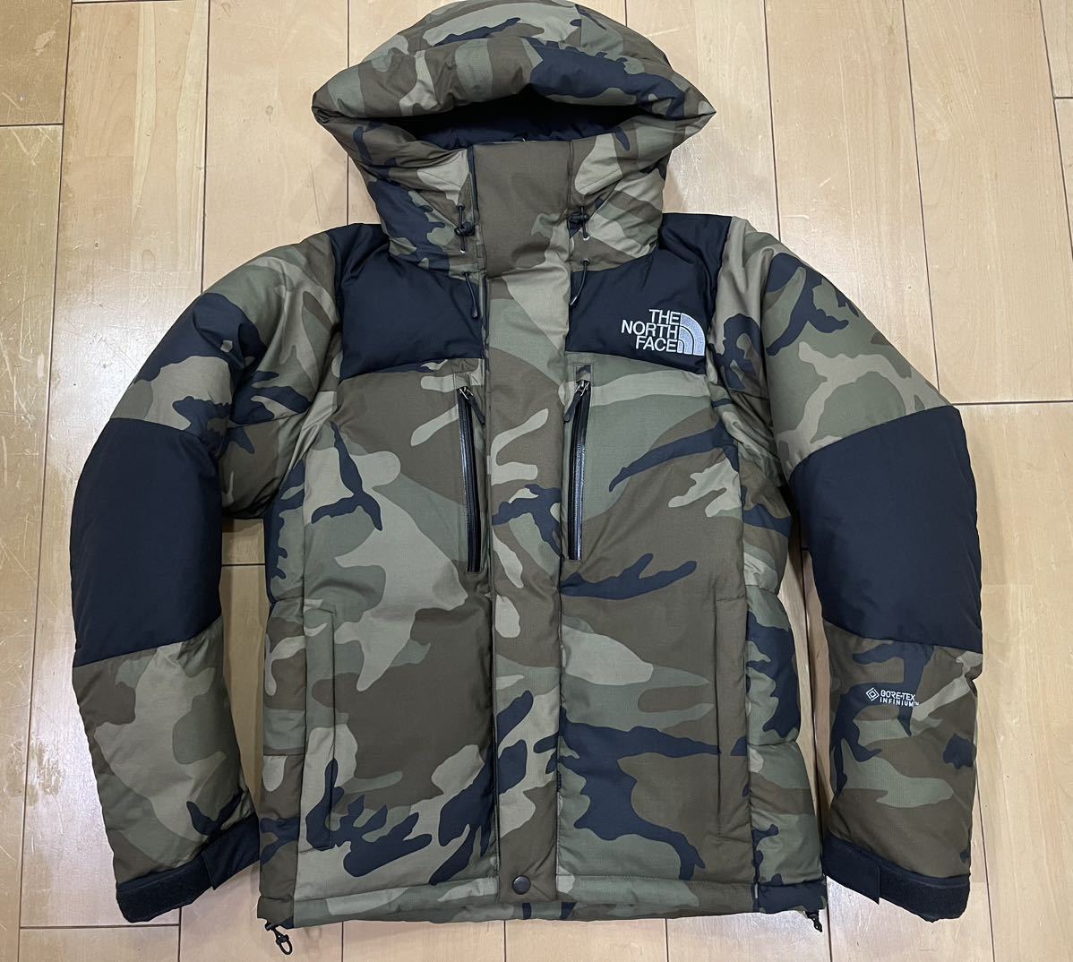 THE NORTH FACE ノースフェイス Baltro Light Jacket ノベルティ バルトロライトジャケット 迷彩 S 美品 ND91951_画像1