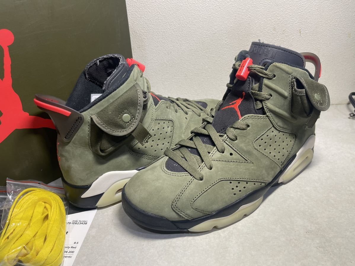 Travis Scott × Nike Air Jordan 6 |スニーカー Travis Scott × Nike Air Jordan 6 |スニーカー