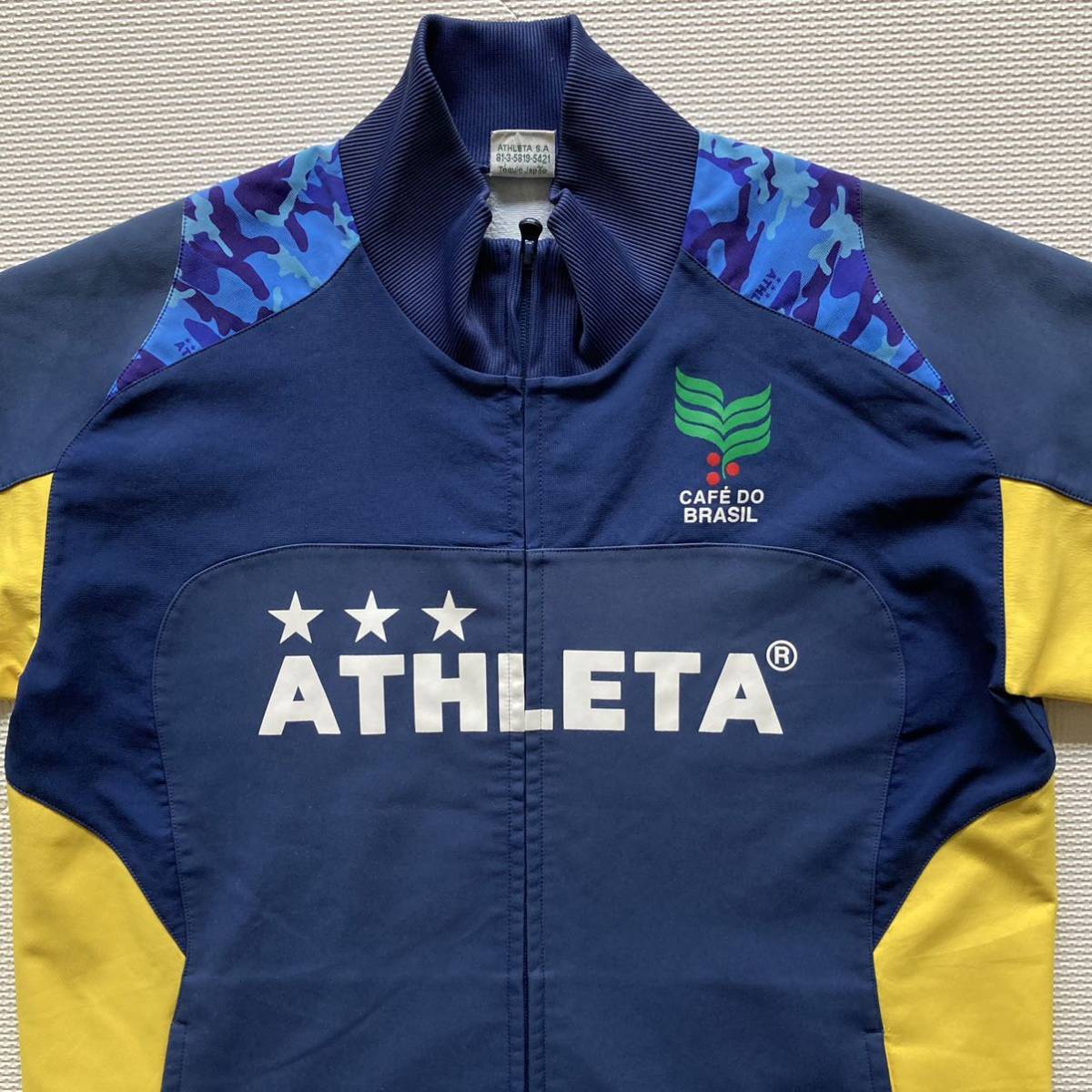 ATHLETAa attrition taCAFE DO BRASIL windbreaker jersey jersey L