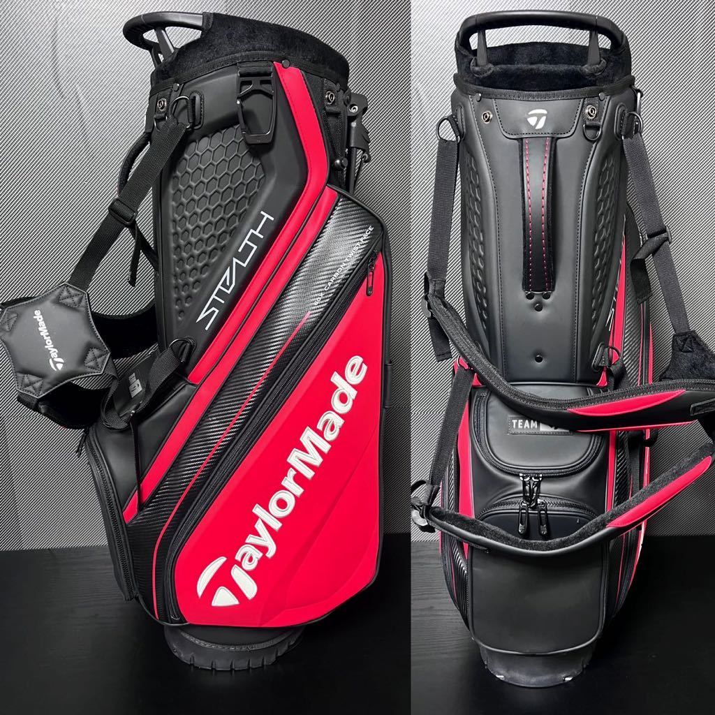 TaylorMade STEALTH スタンド キャディバッグ 本格 人気 テーラーメイド stealth ゴルフ バッグ 人気 taylormade ステルス_画像2