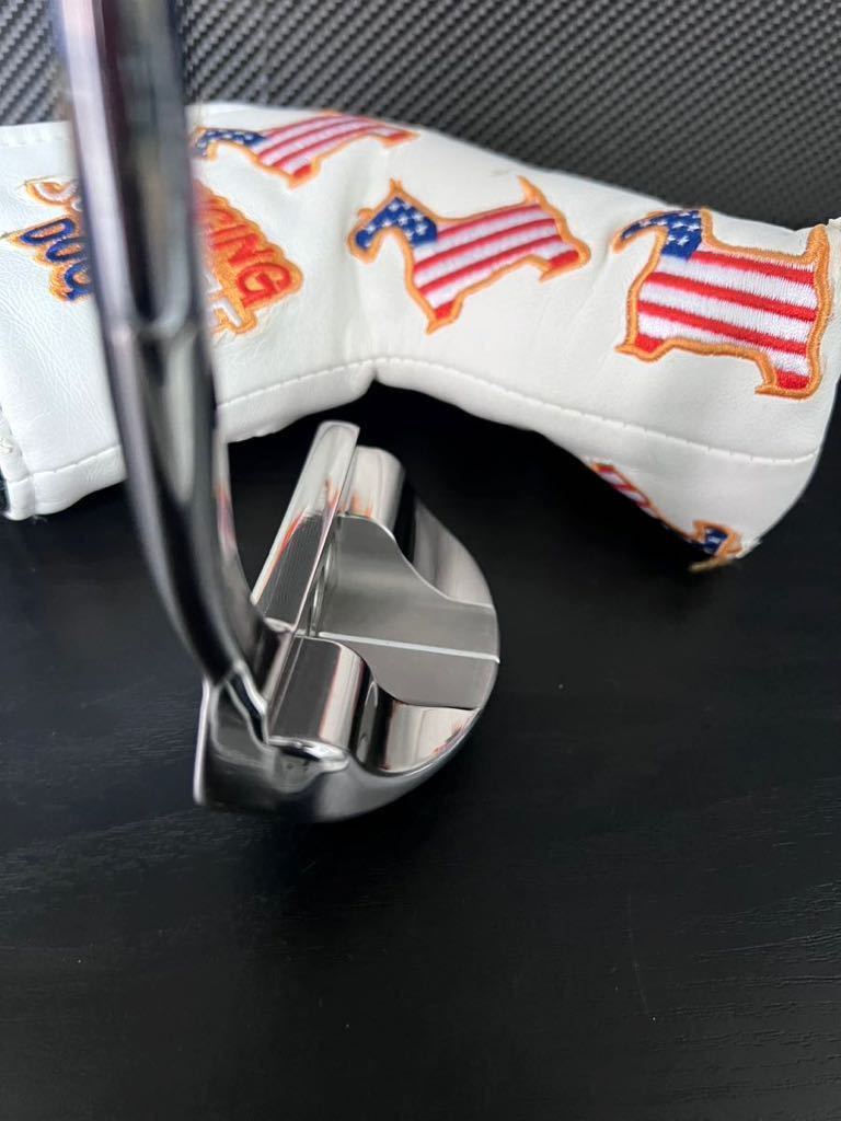 美品 Titleist SCOTTY CAMERON California DELMAR カスタム ミラー加工 タイトリスト スコッティキャメロン カリフォルニア デルマー_画像6