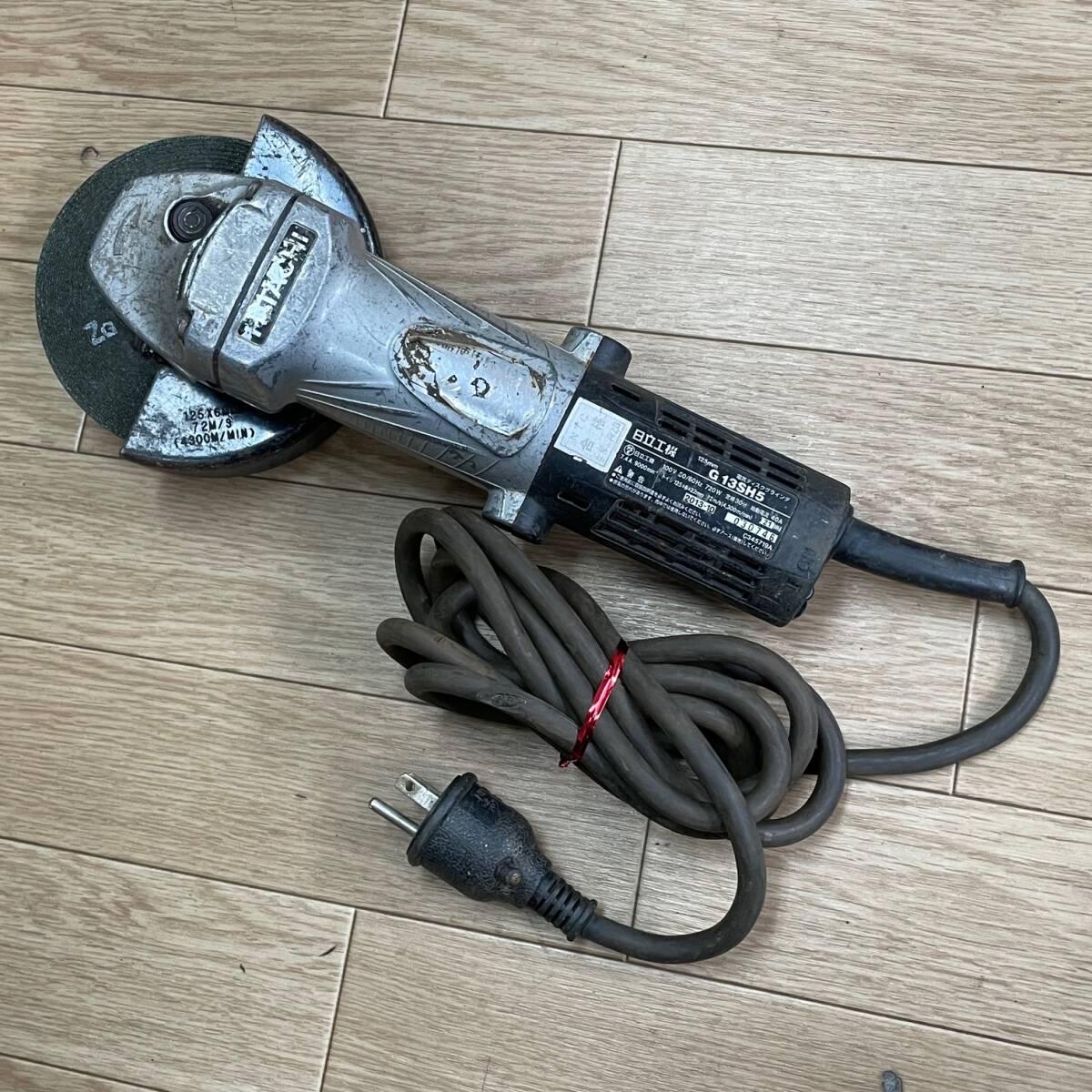 Yahoo!オークション - 中古品 日立工機 電気ディスクグラインダ Yahoo!オークション - 中古品 日立工機 電気ディスクグラインダ