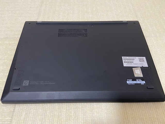 Lenovo X1 Carbon Gen9 Core i5-2.6GHz(1145G7)/8GB/新品256GB/14/Win11Pro /Office365/バッテリー良好/WEBカメラ _画像7