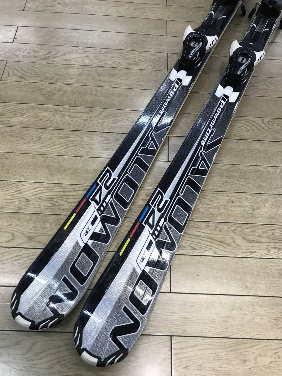 ☆★☆2024クリアランスセール! SALOMON 24POWERLINE　Ｓ3 162ｃｍ /BIND SALOMON Z10/サロモンスキー板/人気モデル！