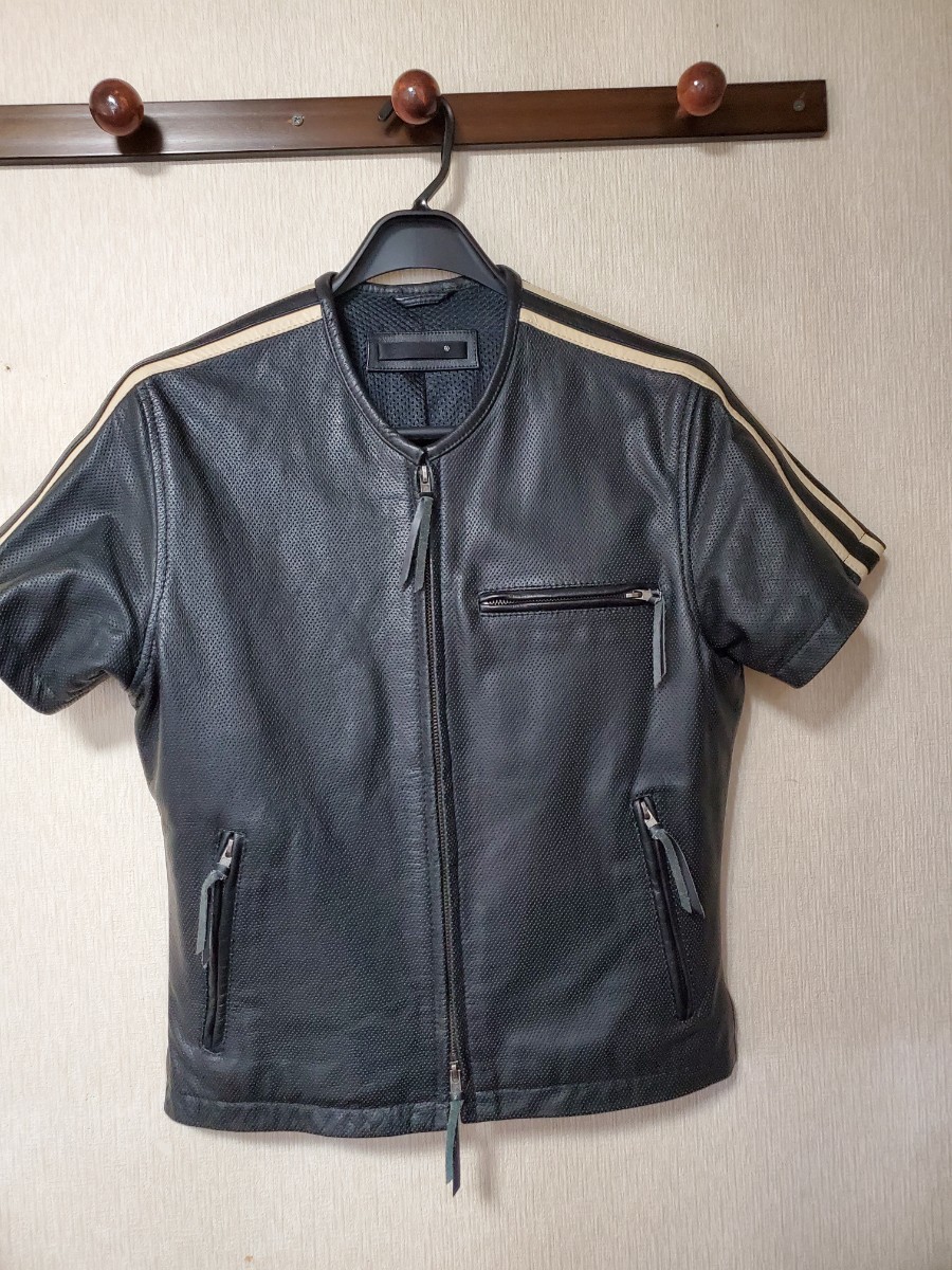 liugoo leathers 革　Tシャツ_画像1