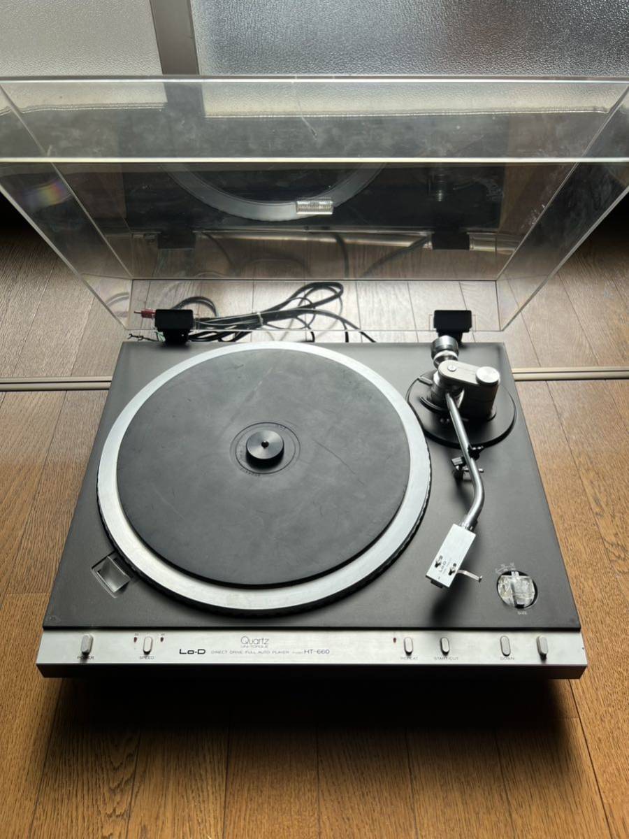 HITACHI Lo-D HT-660 レコードプレーヤー ターンテーブル オーディオ機器_画像1