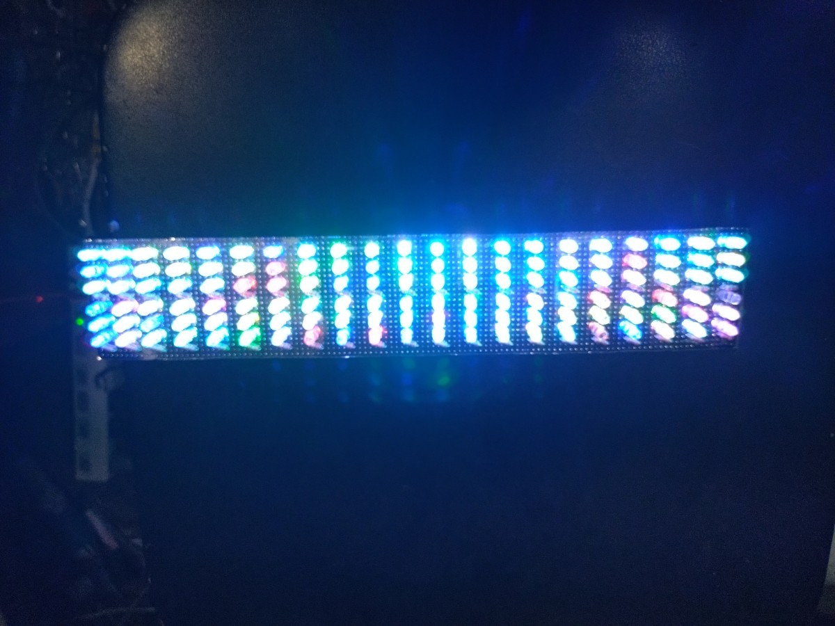 LEDユニット　レインボー　点滅　12V デコトラ　アンドン　軽トラ_画像1