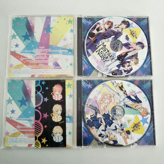 CD 4枚 FORBIDDEN★STAR Epicurean BLACK VERRY XYZ ケラ ロミオ サエ ノゾミ ソーマ キルナ ライラ アキト ウラン トヲル ふぉびすた_画像5