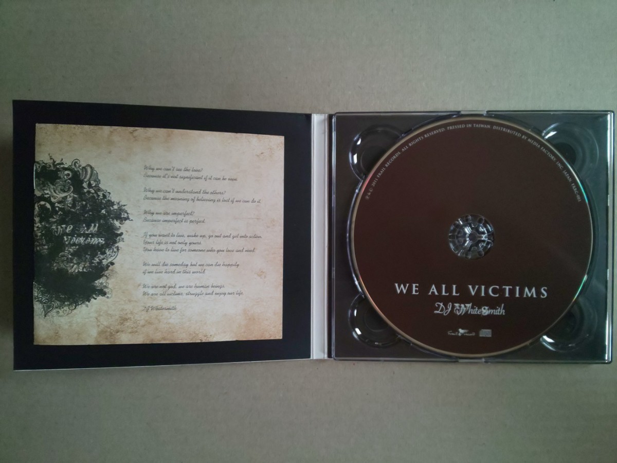 CD DJ WhiteSmith WE ALL VICTIMS_画像3