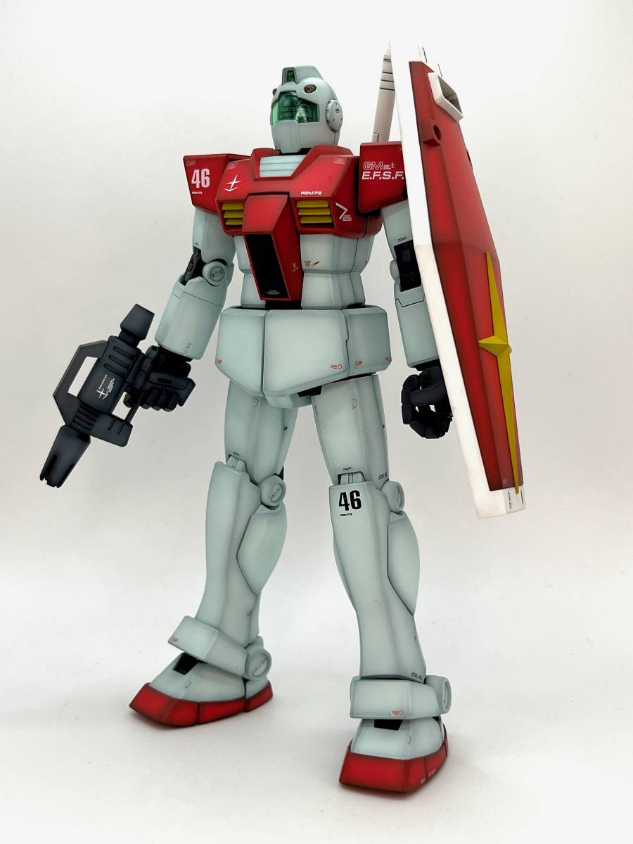 完成品 MG 1/100 RGM-79 GM ジム Ver.2.0 グラデーション塗装_画像4