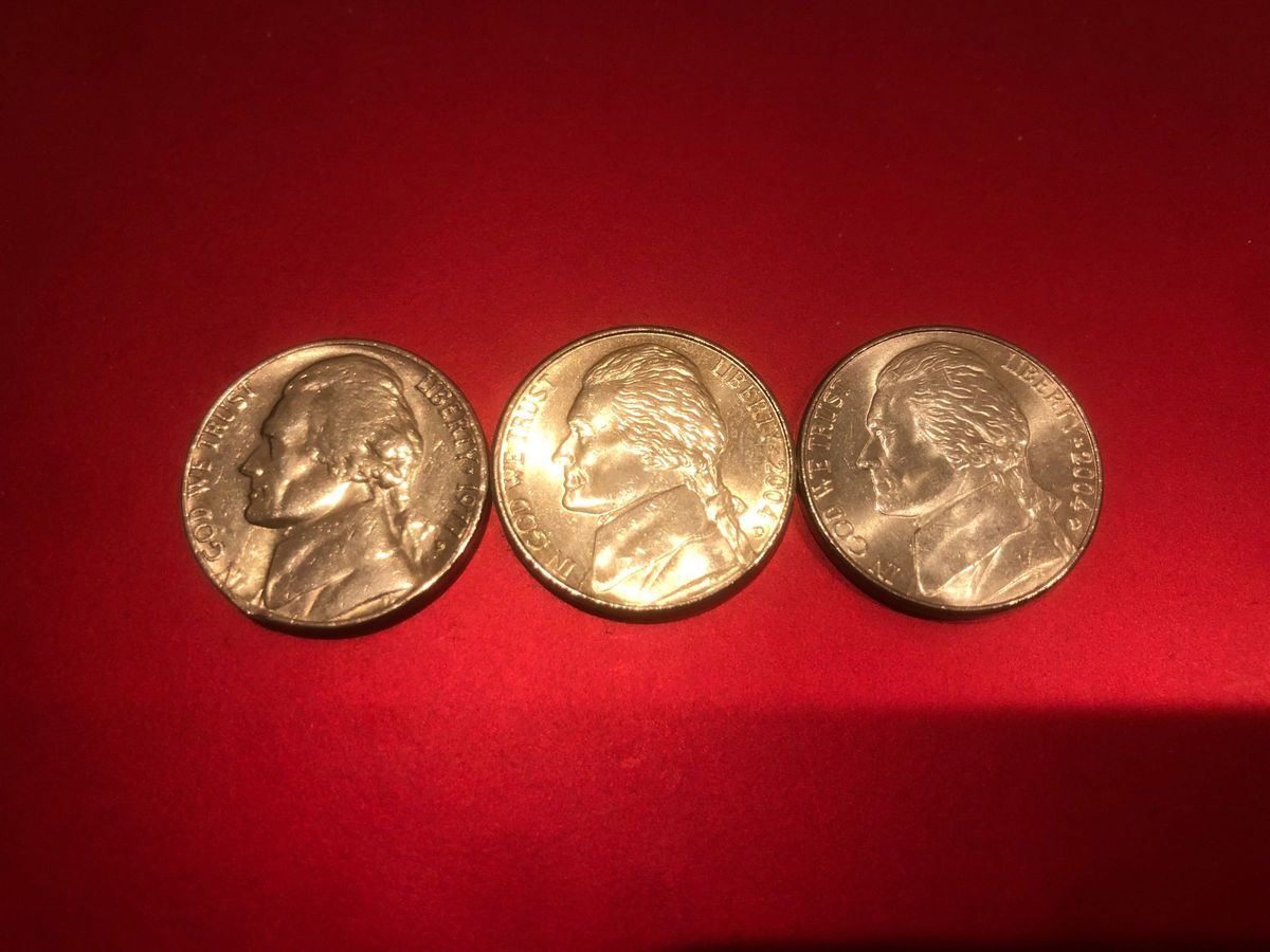 アメリカ ５セント コイン ６種類