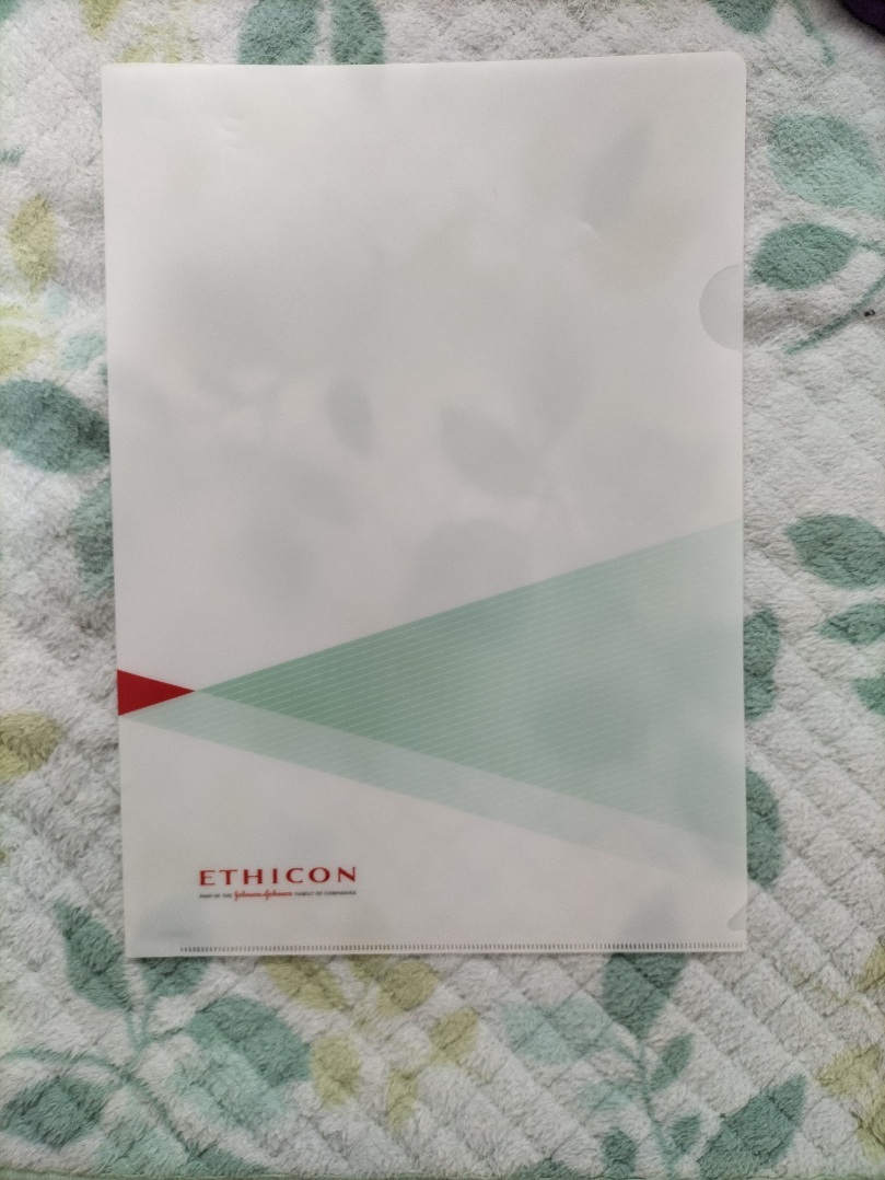 ETHICON クリアファイル_画像1